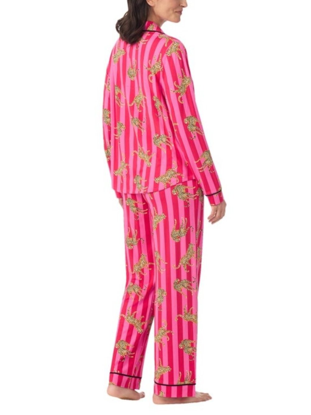 Room Service Women's Notch Collar PJ Set - Picture 4 of 6